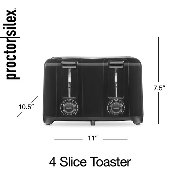 ProctorSilex 4 Slice Durable Toaster & Reviews Wayfair